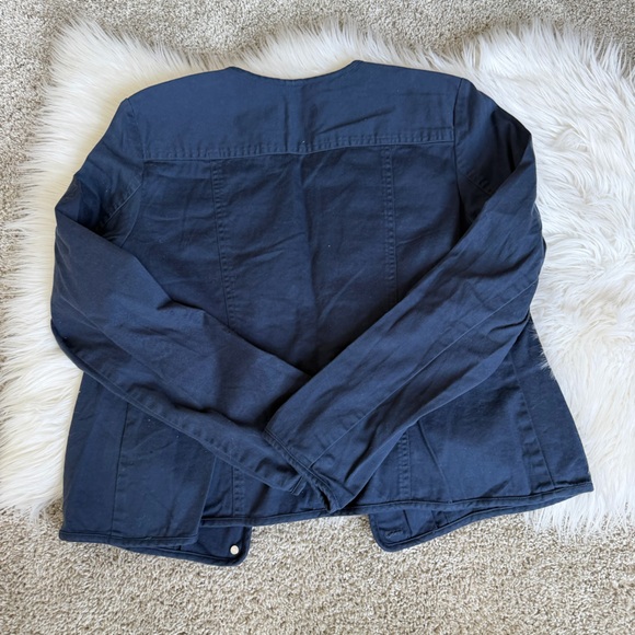 Pendleton Women’s Navy Blue Long Sleeve Cotton Utility Jacket | Size L - Picture 5 of 5